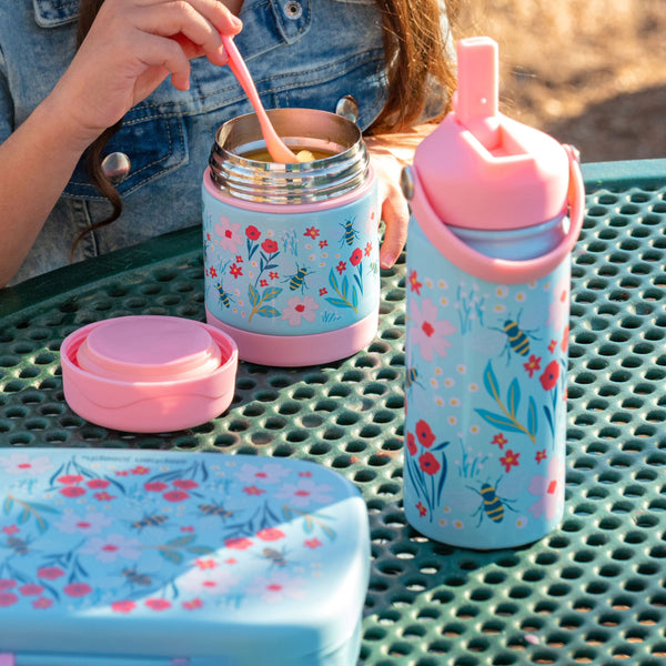 Insulated Stainless Steel Water Bottle with Handle