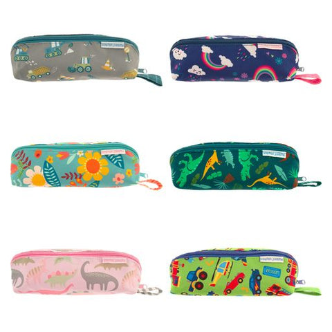 All over print pencil pouch assortment variables view.
