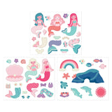 Mermaid magnetic play sets magnetic pieces