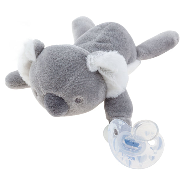 Koala pacifier plush with pacifier