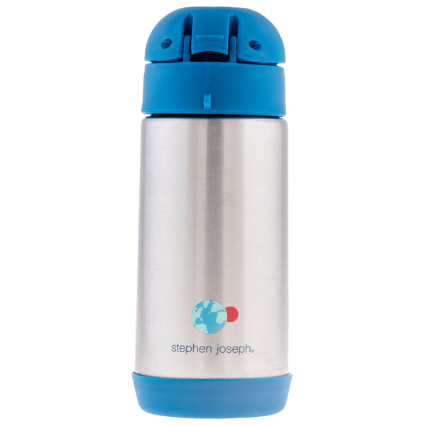 Space double wall stainless steel bottle  back view