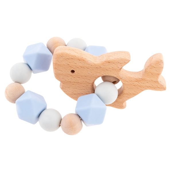 Silicone Teether W/ Pouch