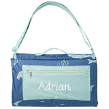 Shark wipeable play blanket personalization example