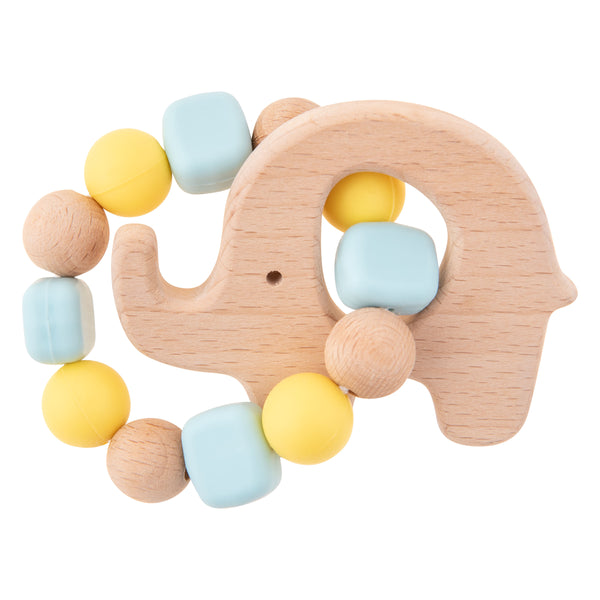 Zoo baby box silicone teether view.