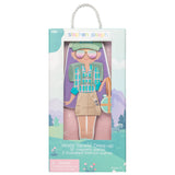 World traveler magnetic dress up doll packaged view