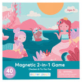 Mermaid magnetic 2 in 1 game front view