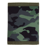 Camo wallet front view