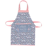 Unicorn adult holiday apron front view