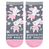 Mice holiday socks