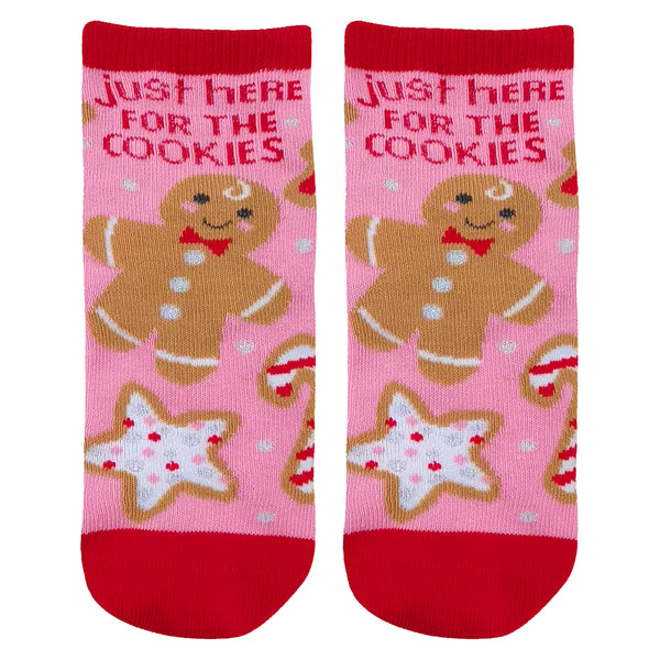 Gingerbread holiday sock