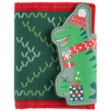 Dino holiday wallet front view
