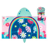 Turtle hooded towel