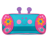 Butterfly pencil pouch front view