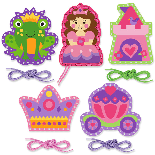 Princess lacing card sets 