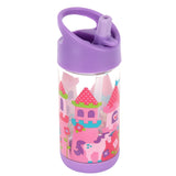 Princess/Castle flip top bottle front view