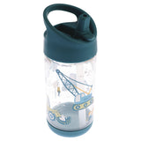 Construction flip top bottle front view