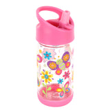 Butterfly flip top bottle front view