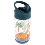 Dino flip top bottle front view