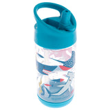 Sharks flip top bottle front view