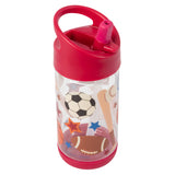 Sports flip top bottle front view