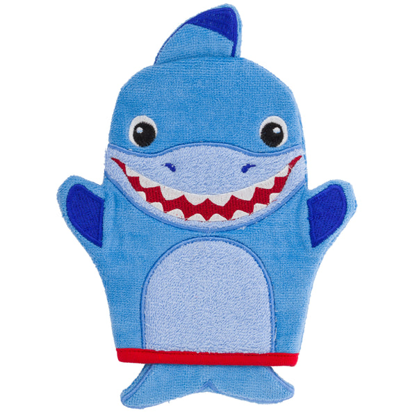 Shark bath mitt