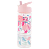 Sloth sip and snack bottle front view