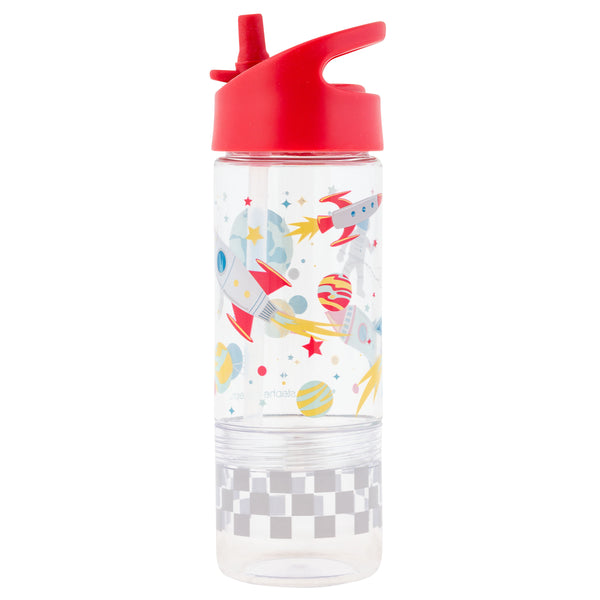 Space sip and snack bottle front view