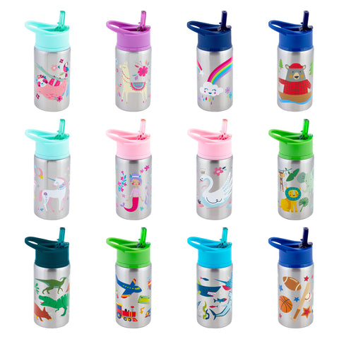 Stainless steel water bottle assortment variables view