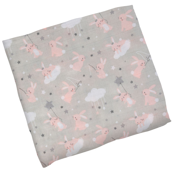 Bunny muslin blanket