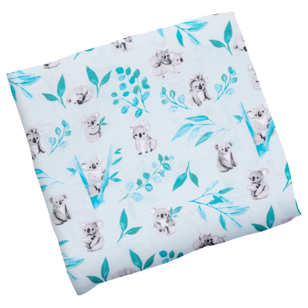 Koala muslin blanket