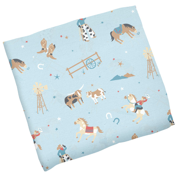 Western muslin blanket