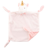 Unicorn plush lovie front view