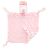 Flamingo plush lovie front view