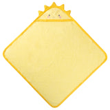 Sun hooded bath towel for baby front view