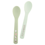 Farm silicone baby spoons