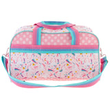 Unicorn duffle bag front view