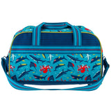Shark duffle bag front view