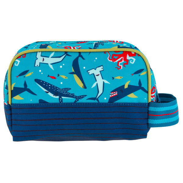 Shark toiletry bag front view