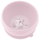 Bunny silicone bowl front view