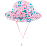 Butterfly baby sun hat.