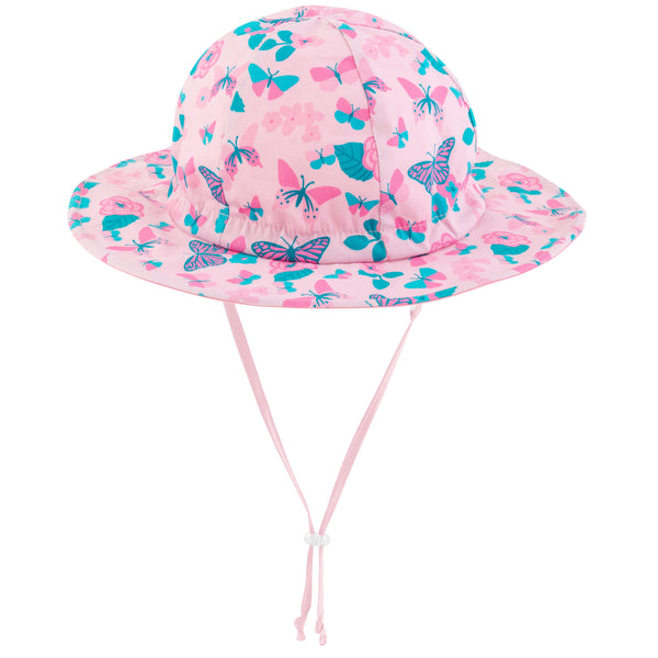Butterfly baby sun hat.