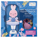 Ballet bunny magnetic dress up box set front view