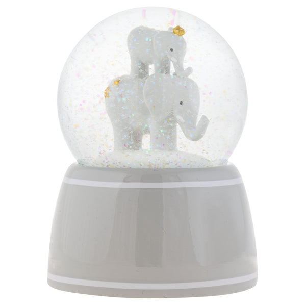 Elephant snow globe