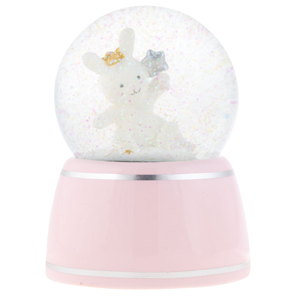 Bunny snow globe