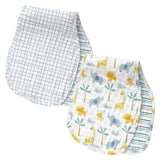 Zoo muslin burp cloth
