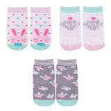 Bunny baby sock sets.