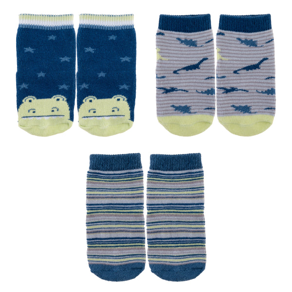 Dino baby sock sets.