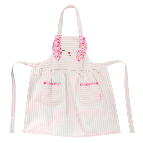 Front view of the Bunny apron.