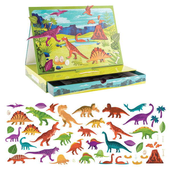 Dino magnetic scene with drawer