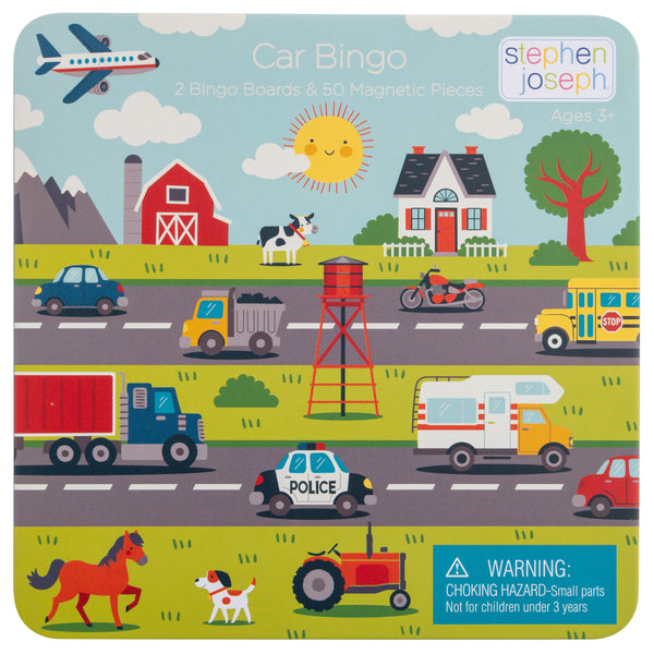 Road trip car bingo.